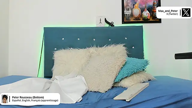 Snapshot of Max_and_Peter chatting on March 2025 11:03:02 PM Max and Peter online show from March 2025 11:03:02 PM