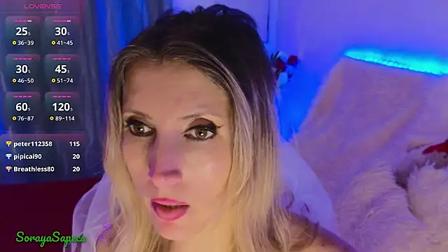 SorayaSapeca online show from February 2025 01:39:01 PM