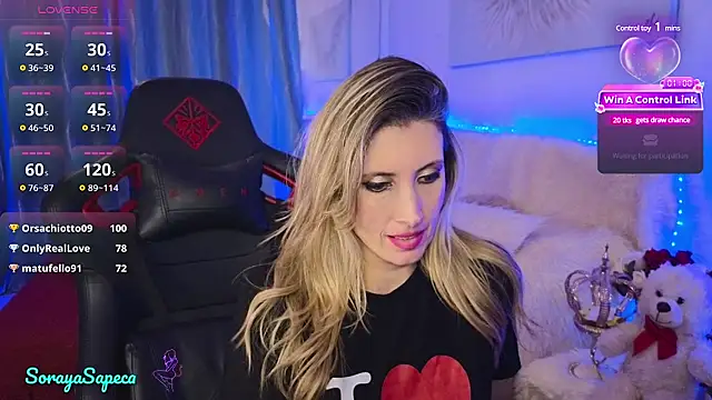 SorayaSapeca online show from February 2025 07:47:01 PM