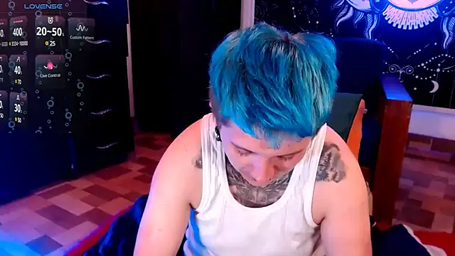 Marieblueeyes online show from January 2025 11:55:02 PM