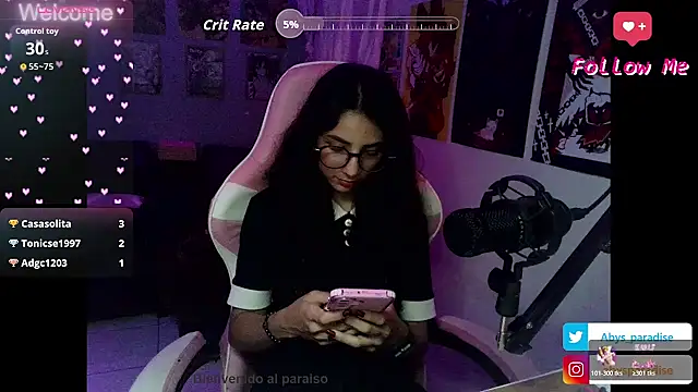 Abysparadise online show from October 2025 03:18:01 AM