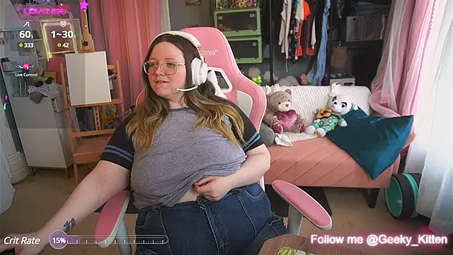 Geeky Kitten online show from February 2025 08:56:01 PM