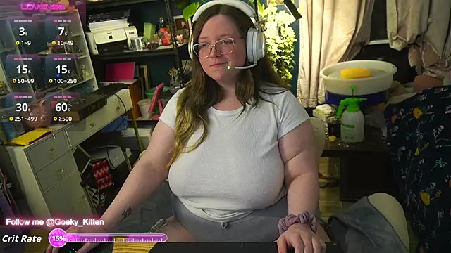 Geeky Kitten online show from September 2025 02:13:02 AM