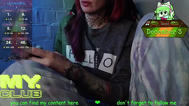 Witch Emma online show from December 2025 09:24:02 PM