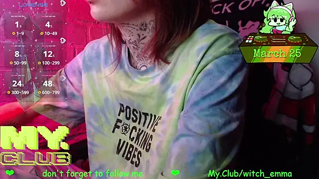 Witch Emma online show from March 2026 09:15:01 AM