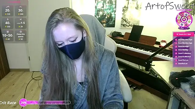 ArtofSweet online show from February 2026 08:05:01 PM