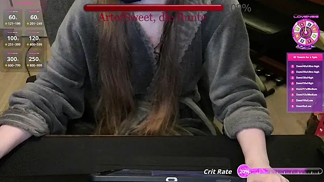 ArtofSweet online show from July 2026 07:42:02 PM