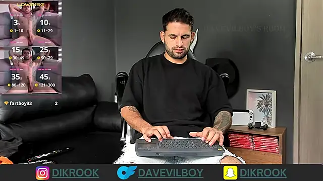 Davevilboy online show from March 2025 12:26:01 PM