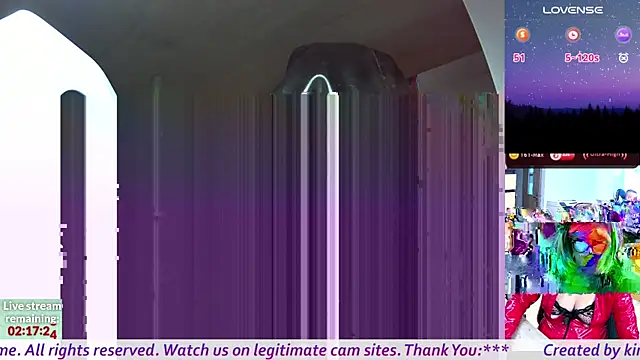 kinky Hexme online show from February 2025 02:44:02 PM