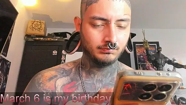 Snapshot of DEATHINK666XX chatting on March 2025 04:03:02 PM DEATHINK666XX online show from March 2025 04:03:02 PM