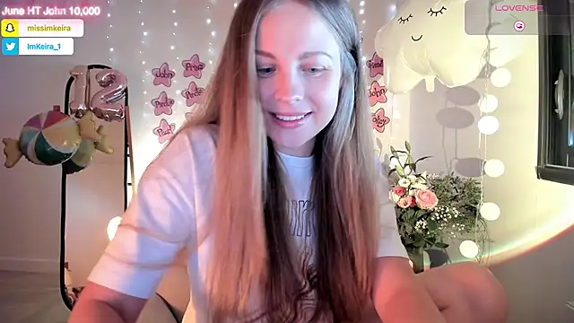 ImKeira online show from June 2026 12:36:01 PM