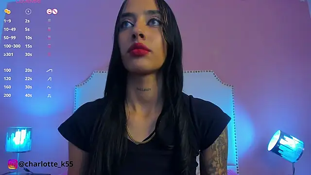 charlotte kisss online show from January 2025 05:06:01 PM