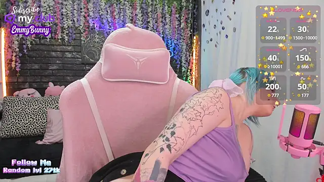Snapshot of EmmyBunny chatting on January 2025 03:53:02 PM EmmyBunny online show from January 2025 03:53:02 PM