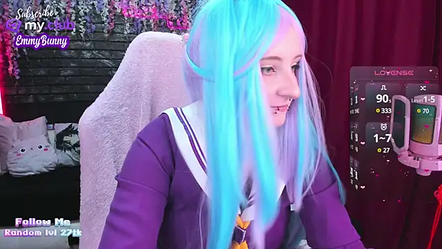 Snapshot of EmmyBunny chatting on February 2025 02:27:02 PM EmmyBunny online show from February 2025 02:27:02 PM
