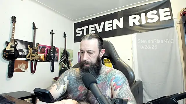 StevenRiseNYC online show from October 2025 01:02:02 PM