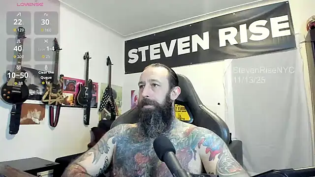 StevenRiseNYC online show from November 2025 01:37:01 AM