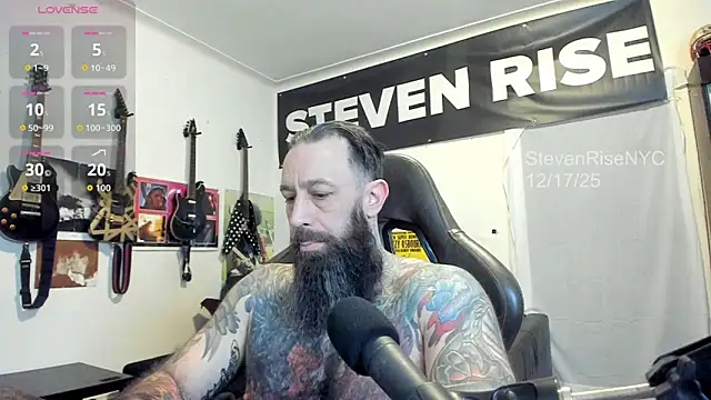 StevenRiseNYC online show from December 2025 01:17:01 PM
