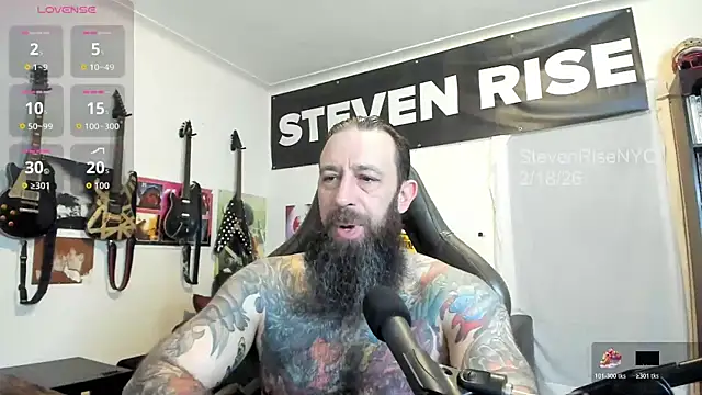 StevenRiseNYC online show from February 2026 12:23:01 PM