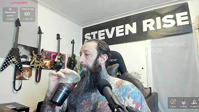 StevenRiseNYC online show from April 2026 12:21:01 PM